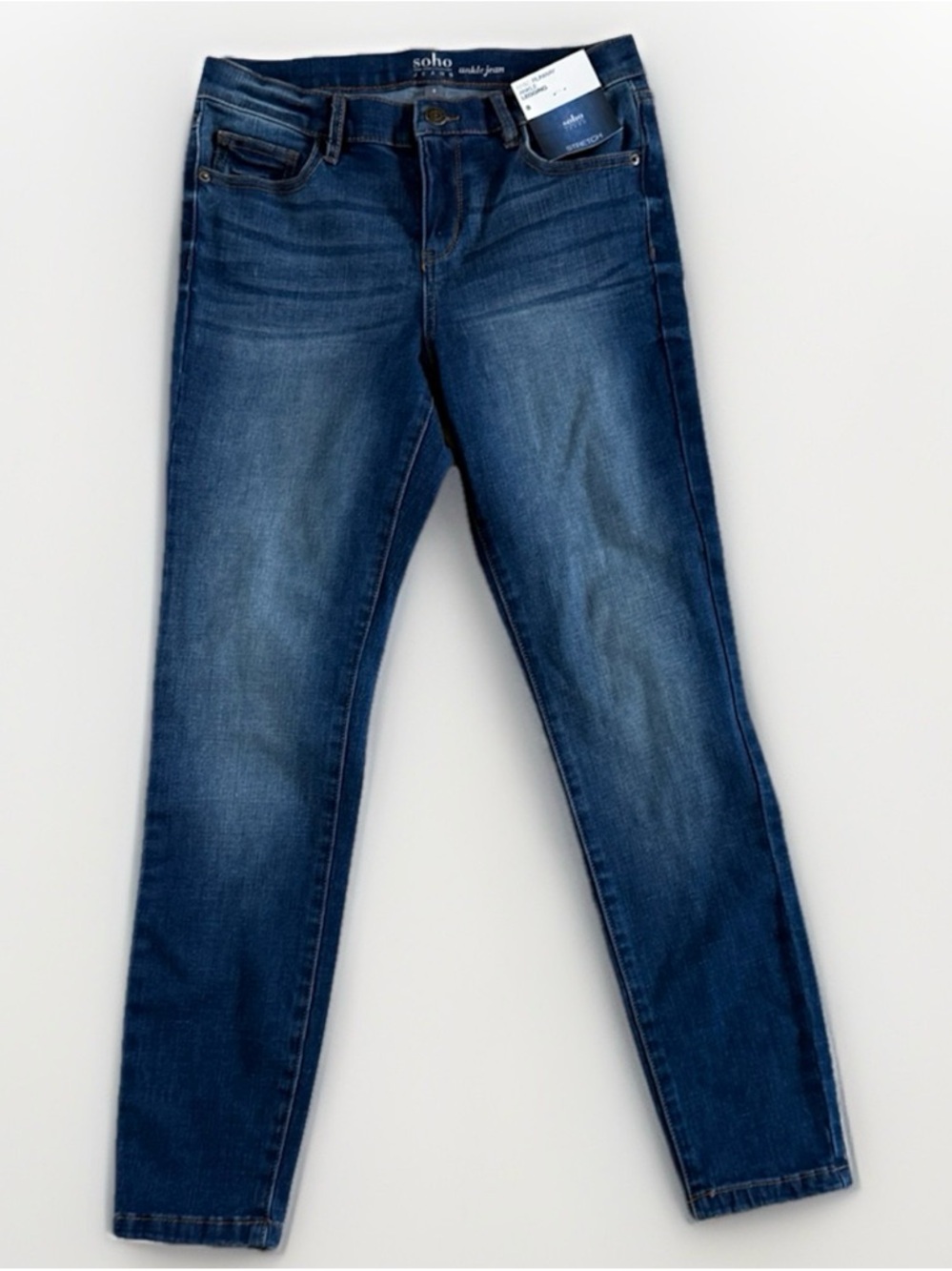 Soho Jeans NY&C Runway Ankle Legging Size 8 NWT Stretch Denim
